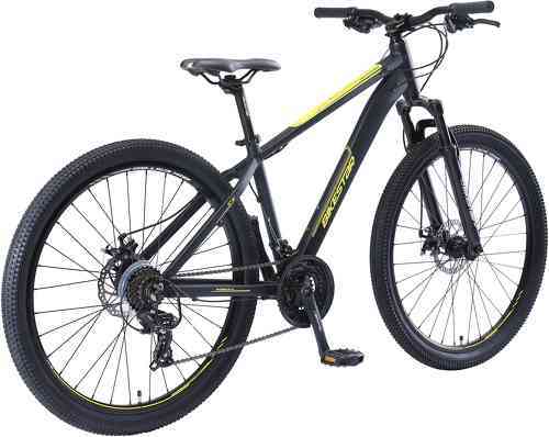 BIKESTAR-BIKESTAR VTT en aluminium, frein à disque, 21 vitesses Shimano, 27.5 pouces | Mountainbike cadre 16" pouces MTB suspension avant | Bleu Vert-2