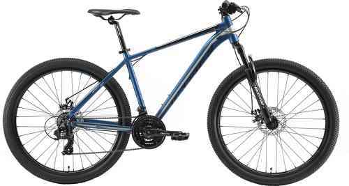 BIKESTAR-BIKESTAR VTT en aluminium, frein à disque, 21 vitesses Shimano, 27.5 pouces | Mountainbike cadre 18" pouces MTB suspension avant-1