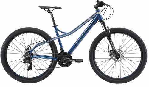 BIKESTAR-BIKESTAR VTT en aluminium, frein à disque, 21 vitesses Shimano, 27.5 pouces | Mountainbike suspension avant cadre 17 pouces | Vert-1