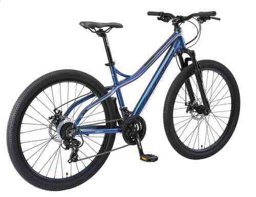 BIKESTAR-BIKESTAR VTT en aluminium, frein à disque, 21 vitesses Shimano, 27.5 pouces | Mountainbike suspension avant cadre 17 pouces | Vert-2