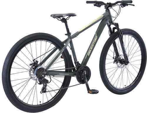 BIKESTAR-BIKESTAR VTT en aluminium, frein à disque, 21 vitesses Shimano, 29 pouces | Mountainbike cadre 17" pouces MTB suspension avant | Vert Beige-2