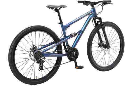 BIKESTAR-BIKESTAR VTT en aluminium, frein à disque, 21 vitesses Shimano, 29 pouces | Mountainbike tout suspension integral cadre 17.5 pouces-3