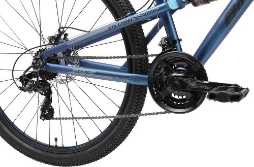 BIKESTAR-BIKESTAR VTT en aluminium, frein à disque, 21 vitesses Shimano, 29 pouces | Mountainbike tout suspension integral cadre 17.5 pouces-4