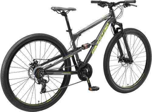 BIKESTAR-BIKESTAR VTT en aluminium, frein à disque, 21 vitesses Shimano, 29 pouces | Mountainbike tout suspension integral cadre 17.5 pouces-3