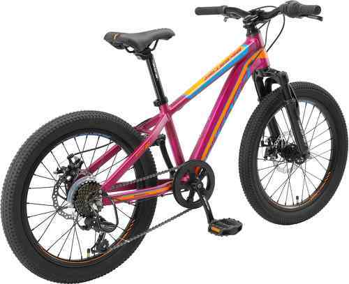 BIKESTAR-BIKESTAR VTT Vélo tout terrain 20" pour enfants de 6 - 9 ans | Bicyclette cadre 11.5 pouces 7 vitesses Shimano, hardtail, Freins Disque-2