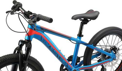 BIKESTAR-BIKESTAR VTT Vélo tout terrain 20" pour enfants de 6 - 9 ans | Bicyclette cadre 11.5 pouces 7 vitesses Shimano, hardtail, Freins Disque-2