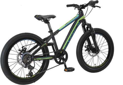 BIKESTAR-BIKESTAR VTT Vélo tout terrain 20" pour enfants de 6 - 9 ans | Bicyclette cadre 11.5 pouces 7 vitesses Shimano, hardtail, Freins Disque-2