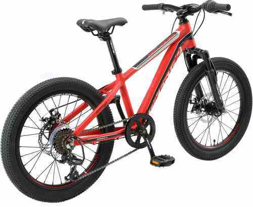 BIKESTAR-BIKESTAR VTT Vélo tout terrain 20" pour enfants de 6 - 9 ans | Bicyclette cadre 11.5 pouces 7 vitesses Shimano, hardtail, Freins Disque-2