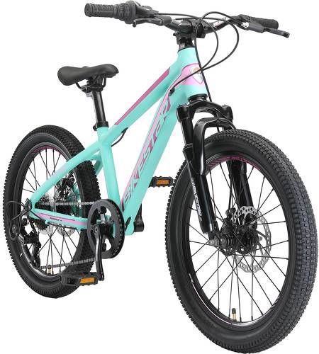 BIKESTAR-BIKESTAR VTT Vélo tout terrain 20" pour enfants de 6 - 9 ans | Bicyclette cadre 11.5 pouces 7 vitesses Shimano, hardtail, Freins Disque-0