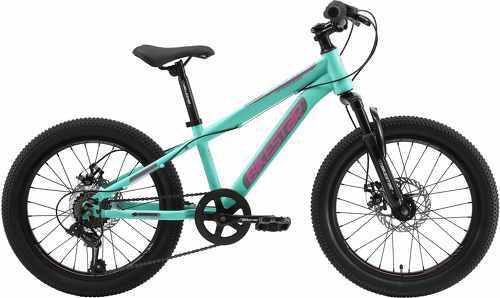 BIKESTAR-BIKESTAR VTT Vélo tout terrain 20" pour enfants de 6 - 9 ans | Bicyclette cadre 11 pouces 7 vitesses Shimano, hardtail, Freins Disque | Menthe-1