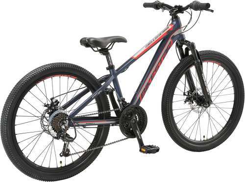 BIKESTAR-BIKESTAR VTT Vélo tout terrain 24" pour enfants de 10 - 13 ans | Bicyclette cadre 12.5 pouces 21 vitesses Shimano, hardtail, Freins Disc | Turquoise-2