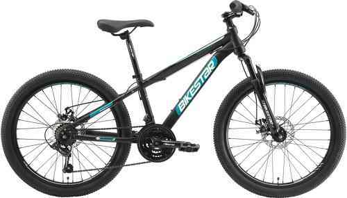 BIKESTAR-BIKESTAR VTT Vélo tout terrain 24" pour enfants de 8 - 12 ans | Bicyclette cadre 13 pouces 21 vitesses Shimano, hardtail, Freins Disc | Menthe-1