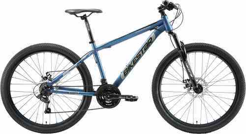 BIKESTAR-BIKESTAR VTT Vélo tout terrain, frein à disque, 21 vitesses Shimano, 27.5 pouces | Mountainbike suspension avant cadre 17 pouces | Menthe-1