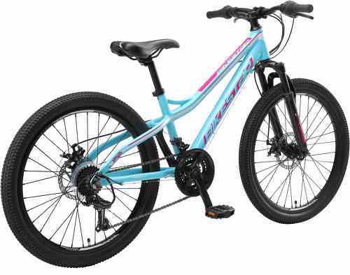 BIKESTAR-BIKESTAR VTT Vélo tout terrain pour enfants de 10 - 13 ans | Bicyclette 24 pouces 21 vitesses Shimano, hardtail, Freins Disc, Suspension-2