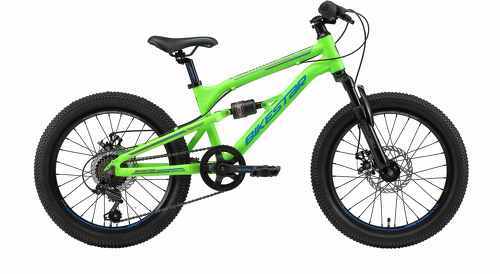 BIKESTAR-BIKESTAR VTT Vélo tout terrain tout suspendu pour enfants de 6 ans | Bicyclette 20 pouces 7 vitesses Shimano, Freins Disque | Vert foncé-1