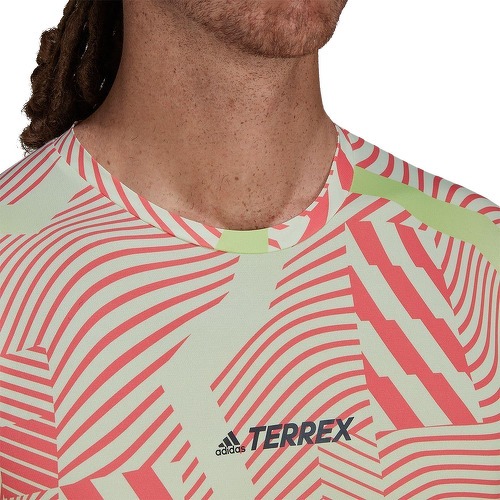 adidas Performance-Terrex Primeblue Trail Graphic Longsleeve - T-shirt de randonnée-4