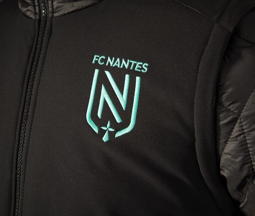 MACRON-Doudoune à capuche FC Nantes Noir-3