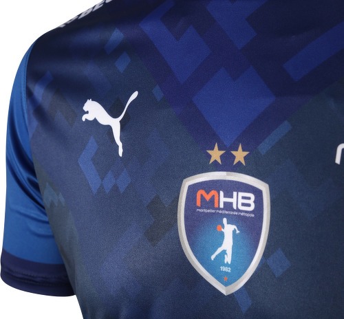 PUMA-Maillot Montpellier Herault Handball Domicile 2020/2021-3