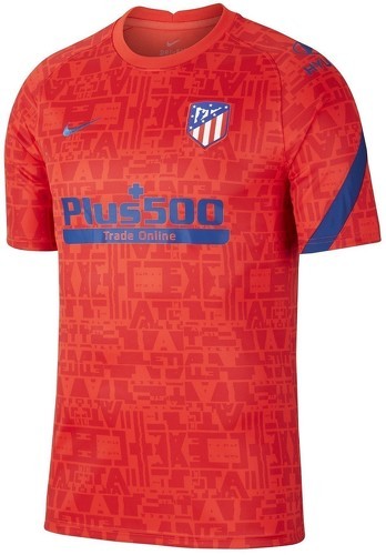 NIKE-T-shirt d entraînement Nike Atlético Madrid Breathe Hyper Top pour enfants rouge/bleu-image-1