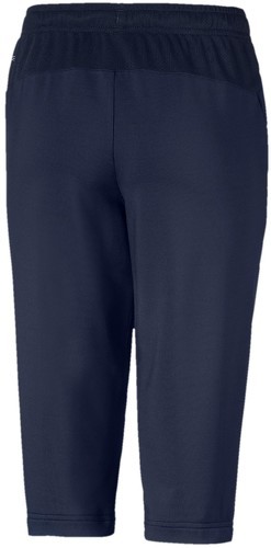 PUMA-Pantalon 3/4 Entraînement OM Bleu Junior-1