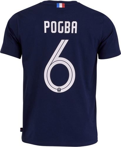 FFF-T-shirt Pogba 6 Player Bleu Junior-1