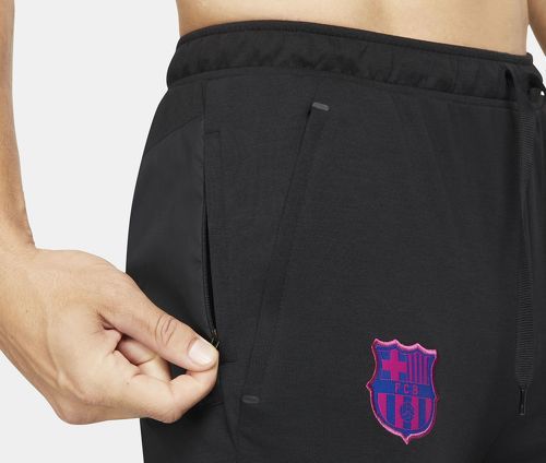 NIKE-Pantalon Barça Travel Noir-3