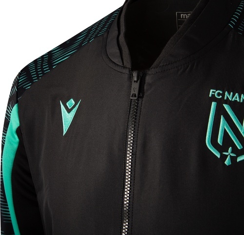 MACRON-Veste FC Nantes Travel Noir-2