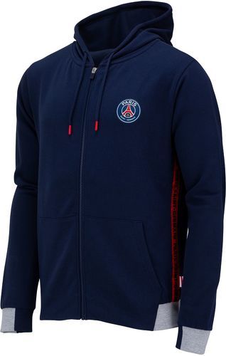 PSG-Sweatshirt PSG zippé Logo Stripes 2021/22-image-1