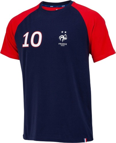 FFF-Mbappé T-shirt Fan Marine Homme Equipe de France-image-1