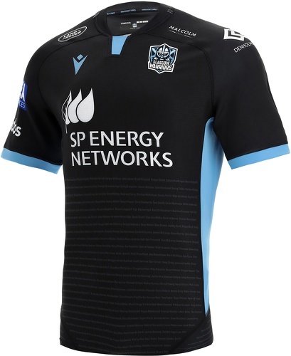 MACRON-Macron Domicile Glasgow Warriors Officiel - Maillot de rugby-0