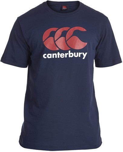 CANTERBURY-T-shirt Canterbury Logo Bleu-0