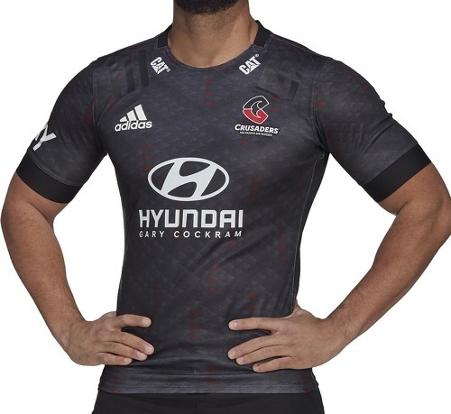 adidas Performance-Maillot Entraînement Crusaders Rugby Noir-2