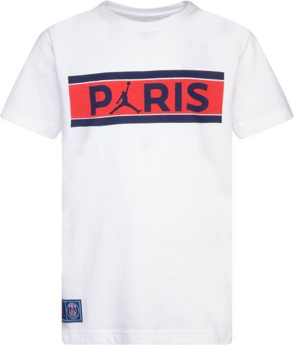 JORDAN-T-shirt Jordan x PSG Bars Blanc Junior-0
