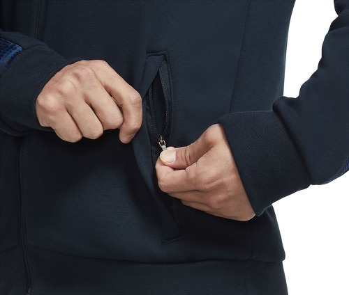 NIKE-Veste Barça Fleece Bleu-3