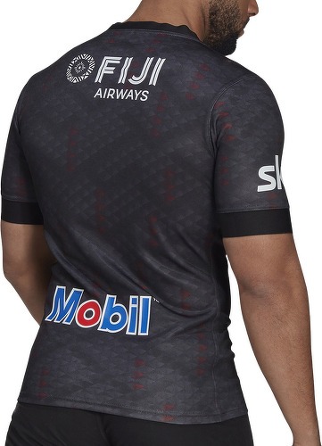 adidas Performance-Maillot Entraînement Crusaders Rugby Noir-1