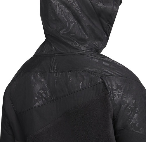 NIKE-Veste à capuche Barça Woven Noir-3