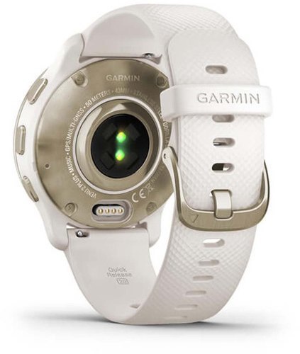 GARMIN-GARMIN Venu 2 Plus - Montre de sport connectée - Ivoire Cream Gold-1