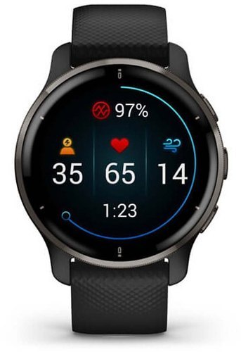 GARMIN-GARMIN Venu 2 Plus - Montre de sport connectée - Noir-4