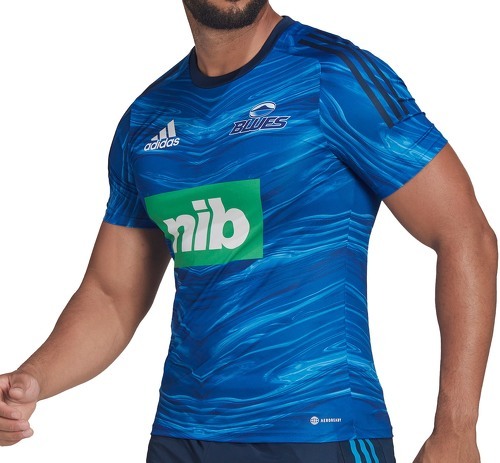 adidas Performance-Maillot Blues domicile - Rugby Performance-2