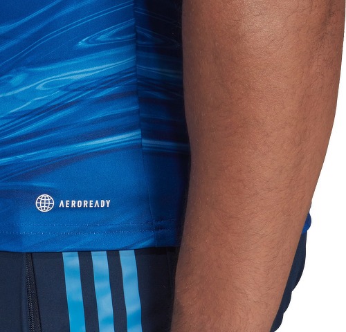 adidas Performance-Maillot Blues domicile - Rugby Performance-3