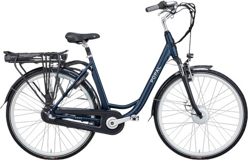 Popal-Vélo de ville électrique Popal Sway - Moteur roue avant - 46 cm - Bleu - 470Wh-image-1