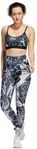 adidas Performance-Brassière imprimé floral maintien léger-3