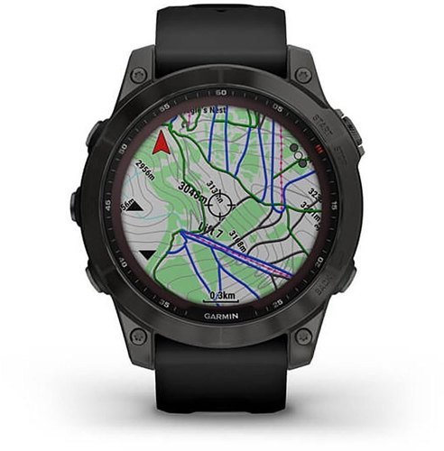 GARMIN-Fenix 7 Sapphire Solar - Smartwatch-4