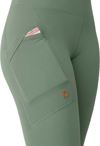 FJALLRAVEN-FJALLRAVEN Abisko Tights W Collant, Noir, XL Femme-4