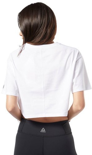 REEBOK-Reebok Training Essentials Linear Logo Crop-1
