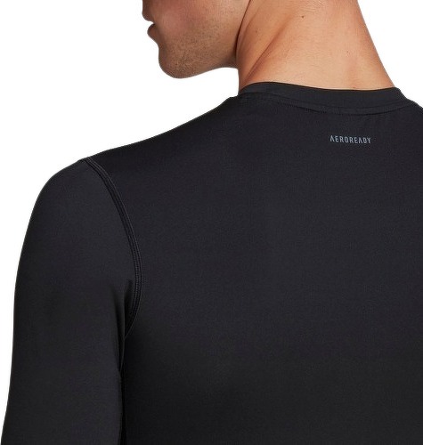 adidas Performance-T-shirt Techfit 3-Stripes Celebration Long Sleeve-2