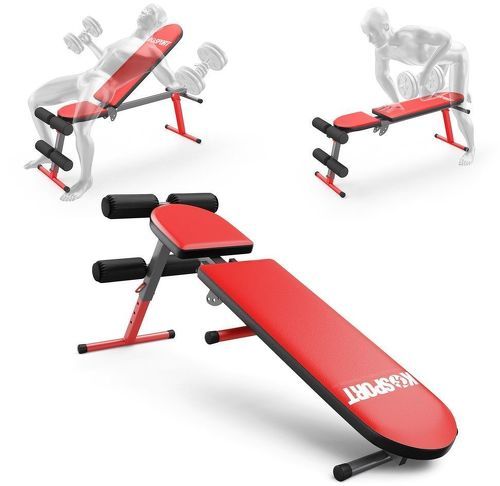 K-Sport GmbH-Banc incliné réglable et pliable / banc de musculation pour les abdominaux - KSSL024-2