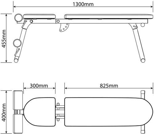 K-Sport GmbH-Banc incliné réglable et pliable / banc de musculation pour les abdominaux - KSSL024-3