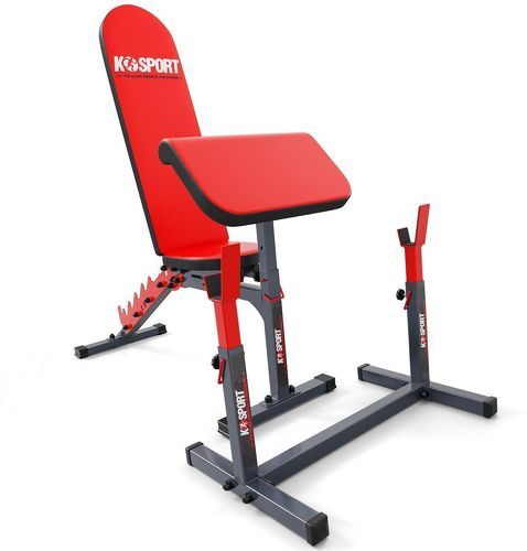 K-Sport GmbH-Ensemble d'entraînement avec banc de musculation + support + pupitre de curling - KSSL103-0