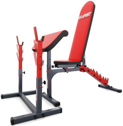 K-Sport GmbH-Ensemble d'entraînement avec banc de musculation + support + pupitre de curling - KSSL103-3